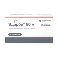 Изображение товара Эдарби таблетки 80мг, №28
