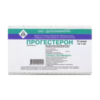 Изображение товара Прогестерон раствор д/в/м введ. масляный 25мг/мл, 1мл №10