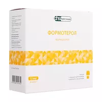 Изображение товара Формотерол капсулы с пор. д/ингал. 12мкг/доза, №60, Фармстандарт