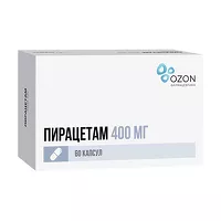 Изображение товара Пирацетам капсулы 400мг, №60