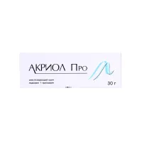 Изображение товара Акриол Про крем д/местн. и наружн. прим. 25мг/г+25мг/г, 30г Акрихин