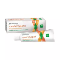 Изображение товара Синтомицин линимент д/наружного применения 10%, 25г