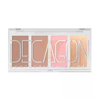 Изображение товара Influence Beauty Golden decagon палетка контуринга, тон 01, 10г