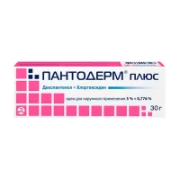 Изображение товара Пантодерм плюс крем д/наружн. прим. 5%+0,776%, 30г