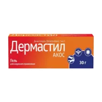 Изображение товара Дермастил Акос гель д/наружн. прим. 1мг/г, 30г