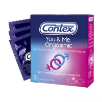 Изображение товара Contex You & Me Orgasmic презервативы, №3