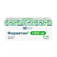 Изображение товара Форметин таблетки 1000мг, №60