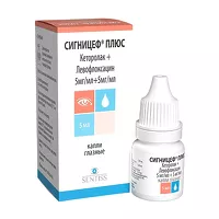 Изображение товара Сигницеф плюс капли глазные 5мг/мл+5мг/мл, 5мл
