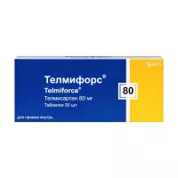 Изображение товара Телмифорс таблетки 80мг, №30