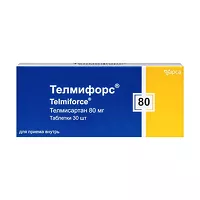 Изображение товара Телмифорс таблетки 80мг, №30