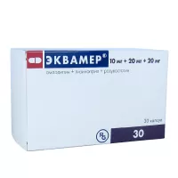 Изображение товара Эквамер капсулы 10мг+20мг+20мг, №30