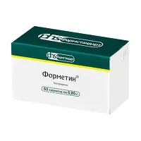 Изображение товара Форметин таблетки 850мг, №60 Фармстандарт