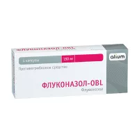 Изображение товара Флуконазол-OBL капсулы 150мг, №4 Биоком