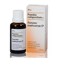 Изображение товара Популюс композитум СР капли д/приема внутрь гомеопатические, 30мл