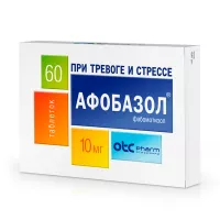 Изображение товара Афобазол таблетки 10мг, №60