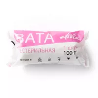 Изображение товара Вата хирургическая нестерильная, 100г