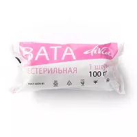 Изображение товара Вата хирургическая нестерильная, 100г