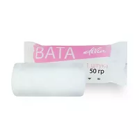 Изображение товара Вата хирургическая нестерильная, 50г