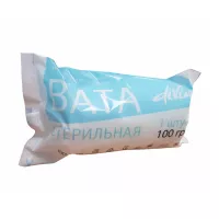 Изображение товара Вата хирургическая стерильная хлопковая, 100г