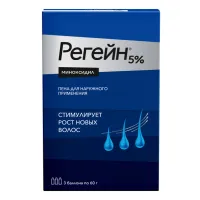 Изображение товара Регейн пена д/наружн. прим. 5%, 60г №3