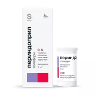 Изображение товара Периндоприл Солофарм таблетки покрыт. п/о 5мг, №30