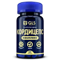 Изображение товара GLS Кордицепс комплекс капсулы, №60