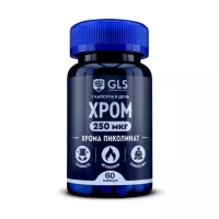 Изображение товара GLS Хрома пиколинат капсулы 250мкг, №60