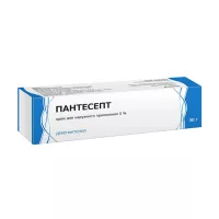 Изображение товара Пантесепт крем д/наружн. прим. 5%,  30г Тульская ф.ф-ка