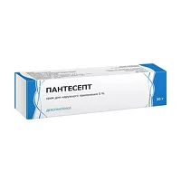 Изображение товара Пантесепт крем д/наружн. прим. 5%, 30г Тульская ф.ф-ка