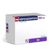 Изображение товара Верошпирон капсулы 100мг, №30 Гедеон Рихтер