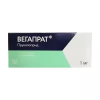 Изображение товара Вегапрат таблетки покрыт. п/о 1мг, №30 Обнинская Хфк