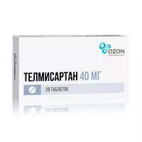 Изображение товара Телмисартан таблетки 40мг, №28 Озон