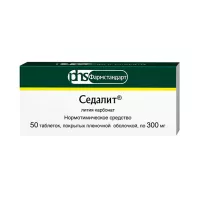 Изображение товара Седалит таблетки покрыт. п/о 300мг, №50 Фармстандарт