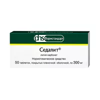 Изображение товара Седалит таблетки покрыт. п/о 300мг, №50 Фармстандарт