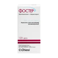 Фостер аэроз. д/ингал. доз. 100+6мкг/доза, 120доз