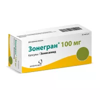 Изображение товара Зонегран капсулы 100мг, №56