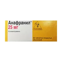 Изображение товара Анафранил таблетки п/о 25мг, №30 Новартис Фарма