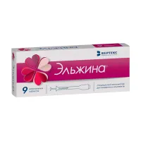 Изображение товара Эльжина таблетки вагинальные с аппликатором, №9