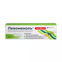 Изображение товара Левомеколь мазь д/наружн. прим., 10г