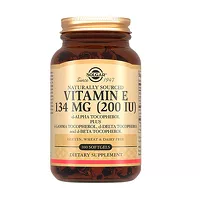 Изображение товара Solgar Витамин Е капсулы 200МЕ, №100