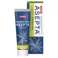 Изображение товара Asepta Herbal Профилактическая зубная паста с лечебными травами, 75мл