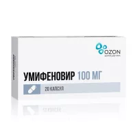 Изображение товара Умифеновир капсулы 100мг, №20 Озон