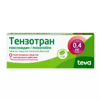 Изображение товара Тензотран таблетки покрыт. п/о 0,4мг, №28