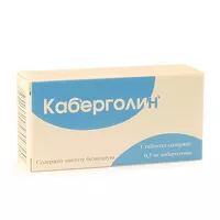 Изображение товара Кaберголин таблетки 0,5мг, №8