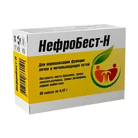 Изображение товара Нефробест-Н капсулы, №60 Фармакор