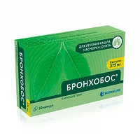 Изображение товара Бронхобос капсулы 375мг, №30