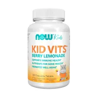 Изображение товара NOW Витамины для детей таблетки жевательные со вкусом ягодный лимонад, №120