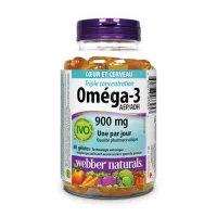 Изображение товара Webber Naturals Омега-3 Тройная сила капсулы, №200