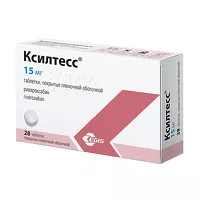 Изображение товара Ксилтесс таблетки покрыт. п/о 15мг, №28