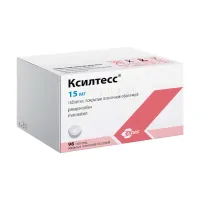 Изображение товара Ксилтесс таблетки покрыт. п/о 15мг, №98